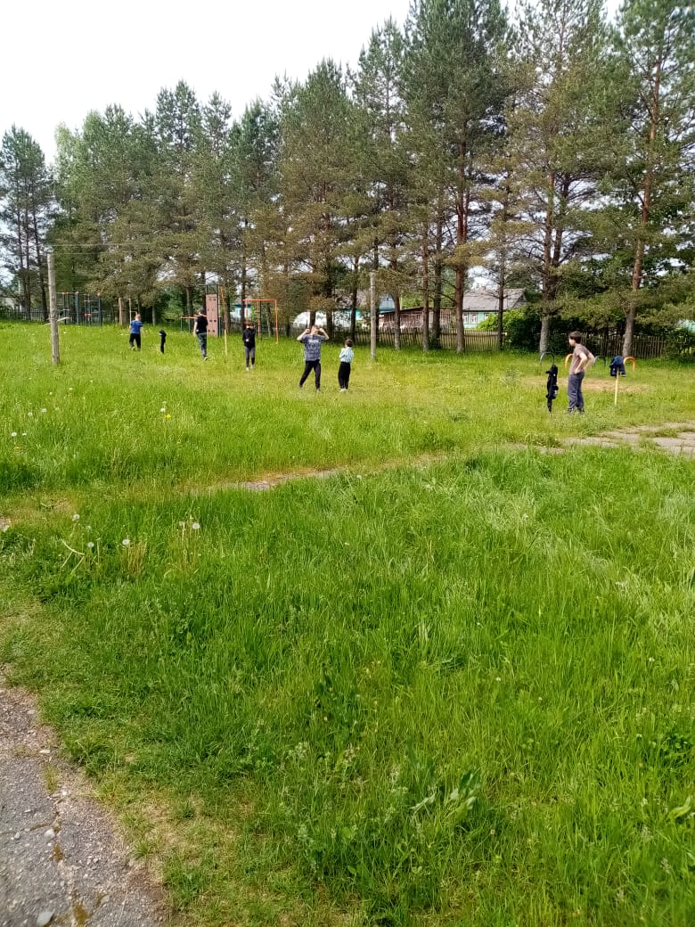 Второй день оздоровительного лагеря.