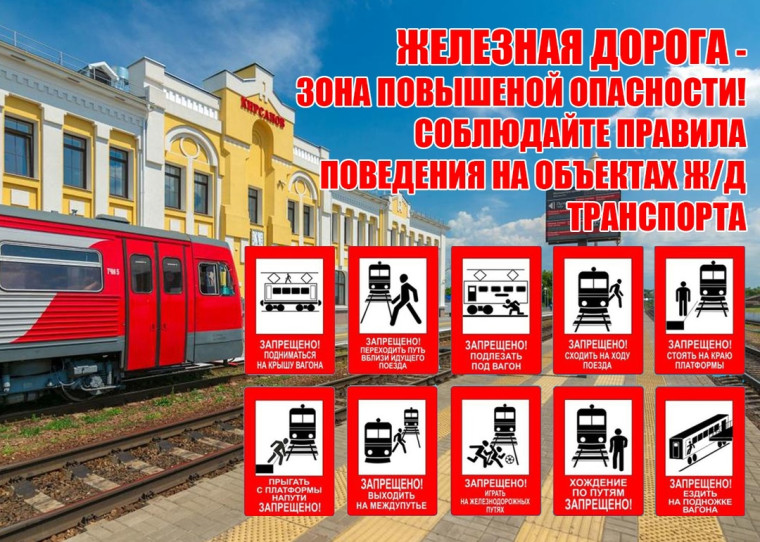 Профилактика и предупреждение травматизма на железнодорожном транспорте.
